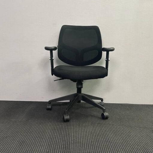 Black Office Chair by Stockexpress - SOLD
