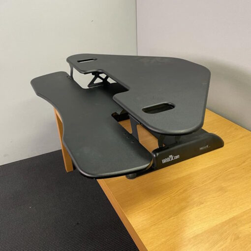 VARIDESK Cube Corner 48" - Height-Adjustable Standing Desk - SOLD