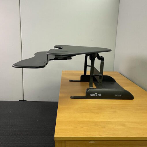 VARIDESK Cube Corner 48" - Height-Adjustable Standing Desk - SOLD - Image 7