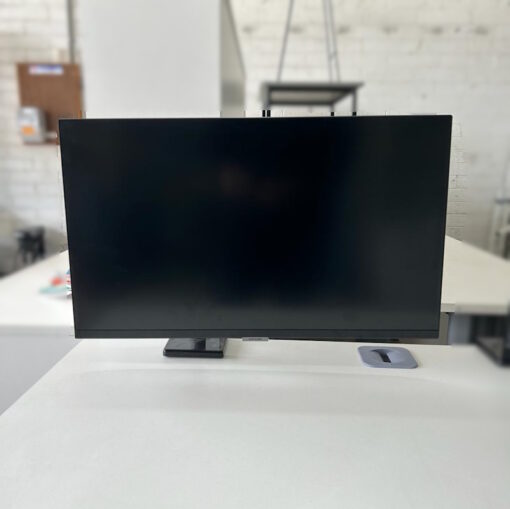 Monitor Stand Desk Mount with Samsung 27" 4K Ultra HD Black Monitor - SOLD