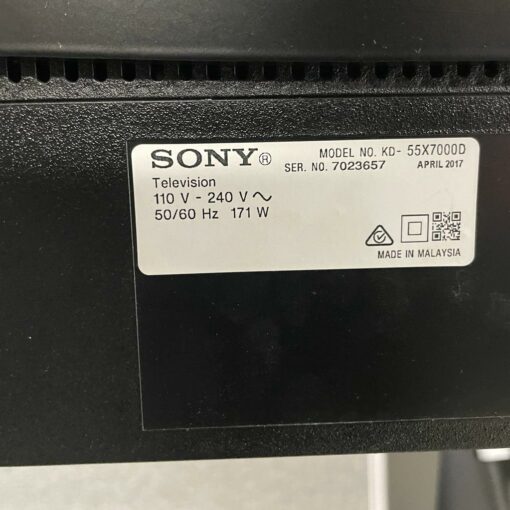Sony KD55X7000D 55 Inch Smart TV with OmniMount Mobile Stand - SOLD - Image 2