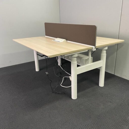 Schiavello Krossi 2 Person Electric Height Adjustable Desks - SOLD - Image 3