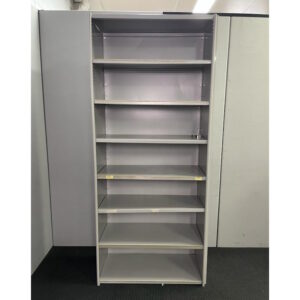 Steel Shelving Unit - 900W x 400D x 2180H - 1 available