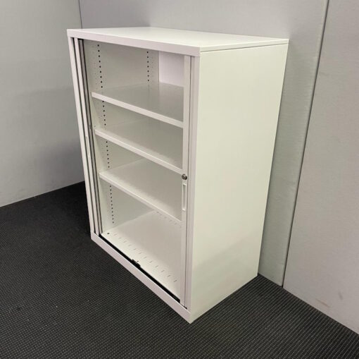 Tambour Door Cabinet - 900W x 1200H x 500D - 1 available - Image 3