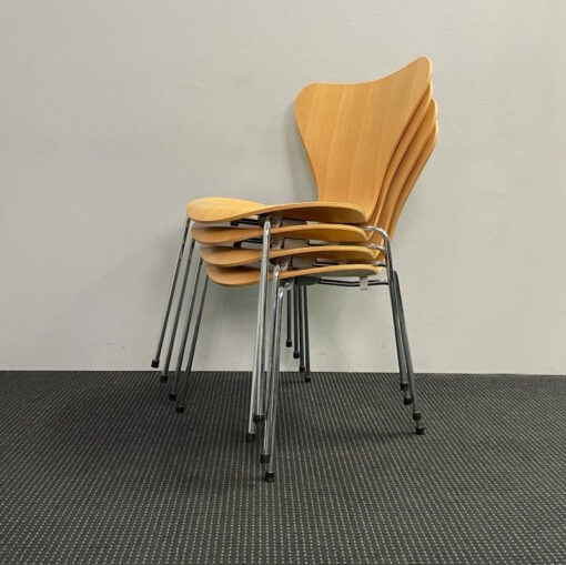 Fritz Hansen Series 7™ Chairs Timber Veneer - SOLD - Image 5