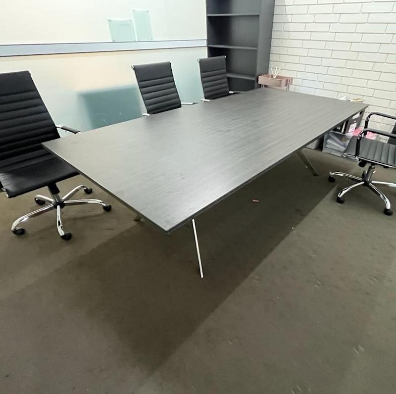Boardroom Table 2400 x 1200 SOLD Canterbury Used Office Furniture