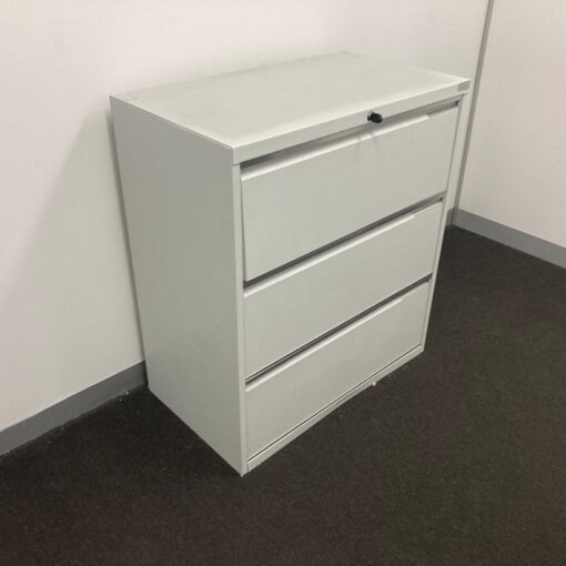 3 Drawer Lateral Filing Cabinet - SOLD - Image 2