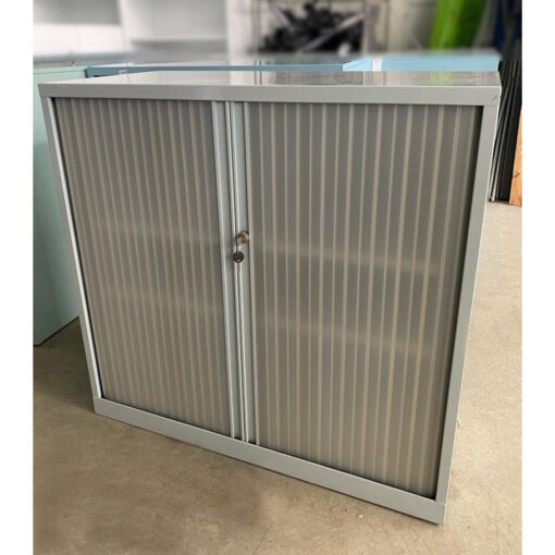 Tambour Door Cabinet - 1050W x 1000H x 500D - 1 available