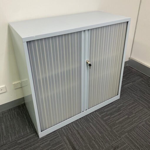Tambour Door Cabinet - 1050W x 1000H x 500D - 1 available - Image 2