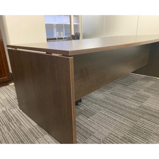 Executive Desk Curved Front - 2100 x 900 - SOLD - Image 5