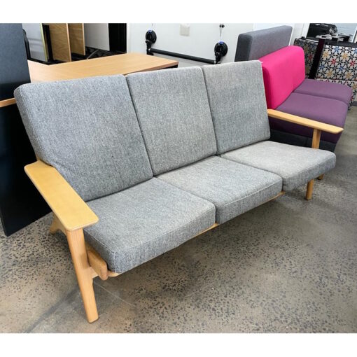 Set of 3-Seater Sofa & a Tub Chair - SOLD - Image 3