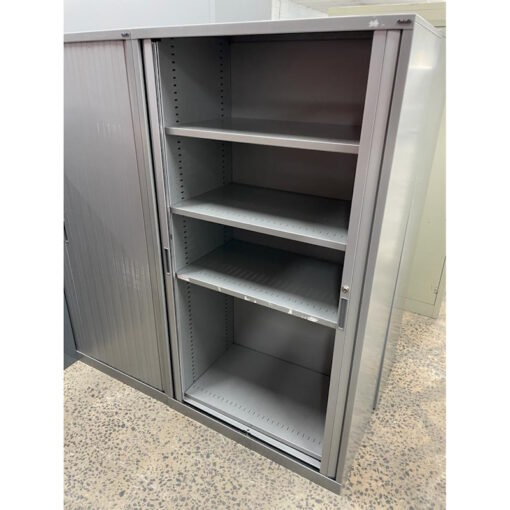 Tambour Door Cabinet - 900W x 1680H x 500D - SOLD - Image 3
