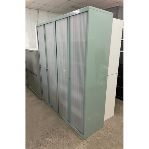 Tambour Door Cabinet - 900W x 1980H x 500D - SOLD - Image 2