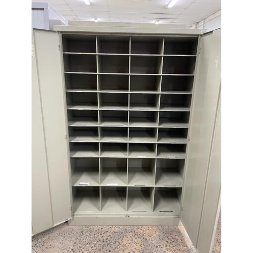 Stationery Cabinet with Pigeon Holes Brownbuilt 1830H - SOLD - Image 2