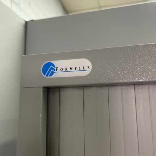 Tambour Door Cabinet - 1200W x 2000H x 500D - SOLD - Image 3