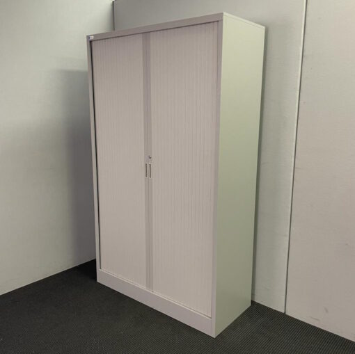 Tambour Door Cabinet - 1200W x 2000H x 500D - SOLD - Image 2