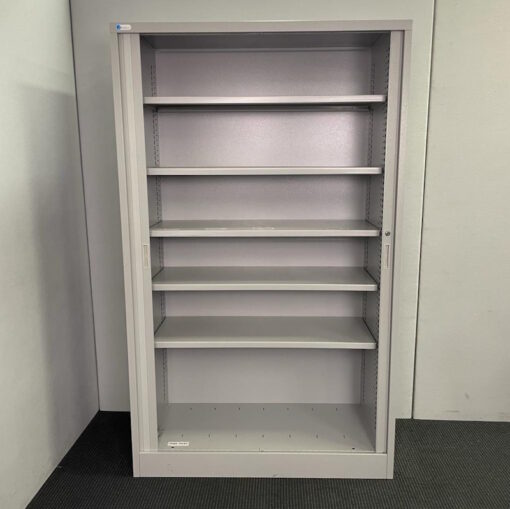 Tambour Door Cabinet - 1200W x 2000H x 500D - SOLD - Image 4