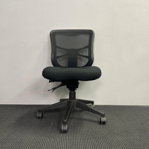 Mesh Back Black Office Chair by Style - SOLD