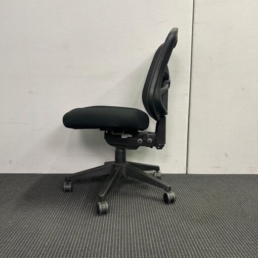 Mesh Back Black Office Chair by Style - SOLD - Image 4