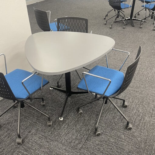 Round Triangular Table 900mm - SOLD - Image 4