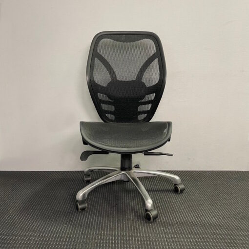 Mesh Black Office Chairs - SOLD
