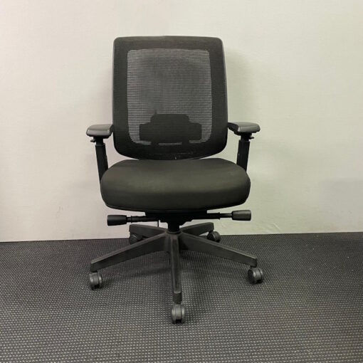 Mesh Back Black Office Chair - SOLD