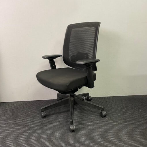 Mesh Back Black Office Chair - SOLD - Image 2