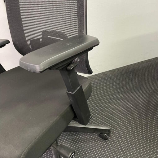 Mesh Back Black Office Chair - SOLD - Image 9