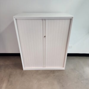 Tambour Door Cabinet – 900W x 1090H x 450D - 1 available