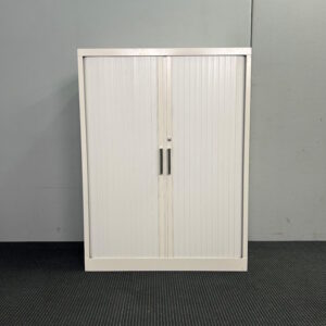 Tambour Door Cabinet - 900W x 1200H x 500D - 1 available