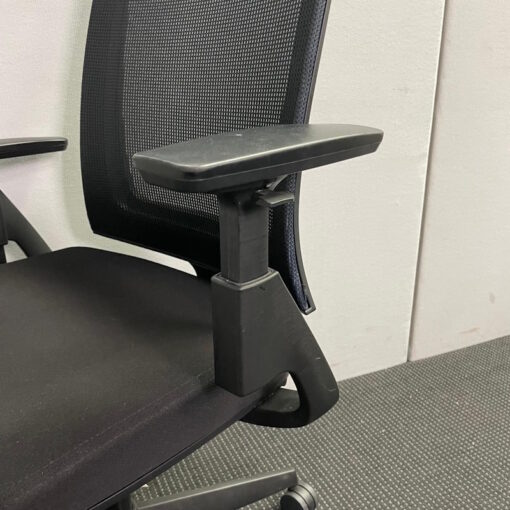 Mesh Back Black Office Chair - SOLD - Image 6