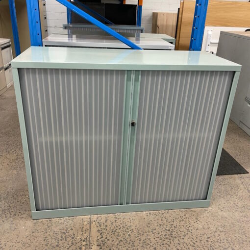Tambour Door Cabinet - 1200W x 1000H x 500D - SOLD - Image 2