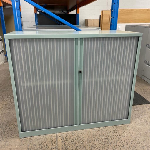 Tambour Door Cabinet - 1200W x 1000H x 500D - SOLD