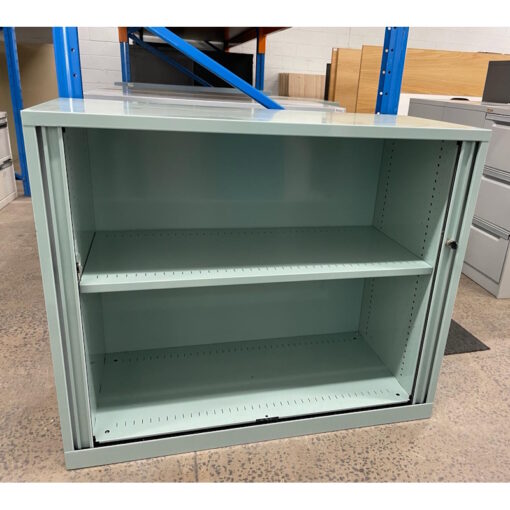 Tambour Door Cabinet - 1200W x 1000H x 500D - SOLD - Image 4