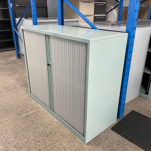 Tambour Door Cabinet - 1200W x 1000H x 500D - SOLD - Image 3