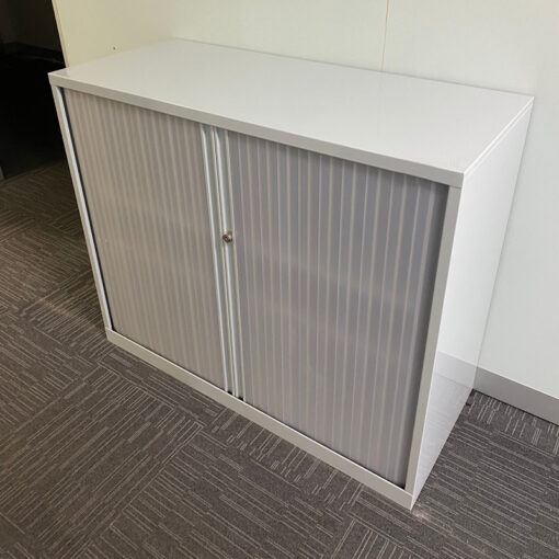 Tambour Door Cabinet - 1200W x 1000H x 500D - SOLD - Image 2