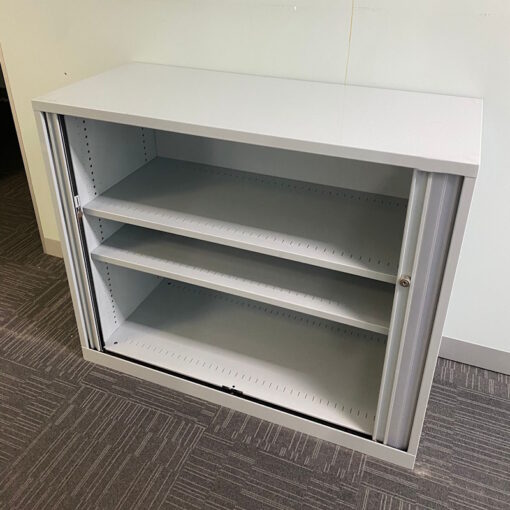 Tambour Door Cabinet - 1200W x 1000H x 500D - SOLD - Image 3