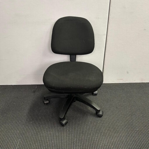 Black Office Chair - SOLD - Image 2