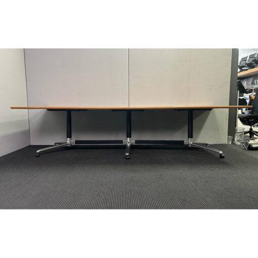 Mobile Boardroom Table - 2955 x 1240 - SOLD - Image 3