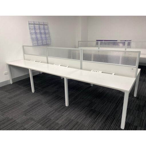 6 Person Desk - 3600 x 1300 - SOLD