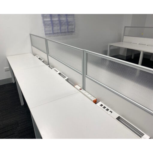 6 Person Desk - 3600 x 1300 - SOLD - Image 2