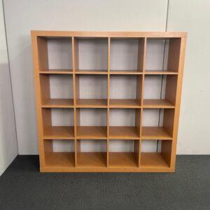 4 x 4 Cube Shelving Storage / Bookcase - 1 available