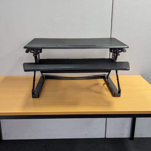 Sit Stand Desk Black - 1 available - Image 2