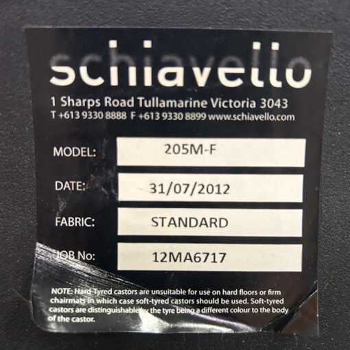 Mesh Office Chair Schiavello - 6 available - Image 5