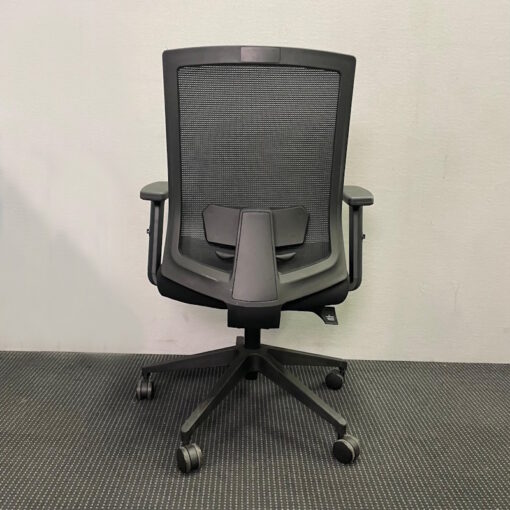 Mesh Back Black Office Chairs - SOLD - Image 4