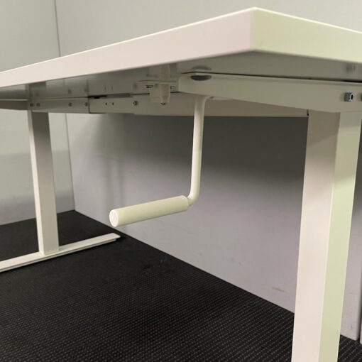 Manual Height Adjustable Desk Ikea 1600 x 800 - SOLD - Image 5
