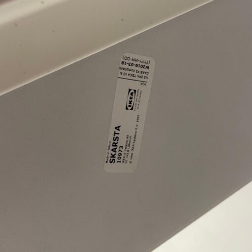 Manual Height Adjustable Desk Ikea 1600 x 800 - SOLD - Image 6