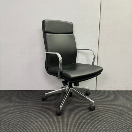 Leather Boardroom Chairs - SOLD - Image 2