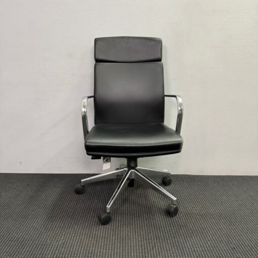 Leather Boardroom Chairs - SOLD