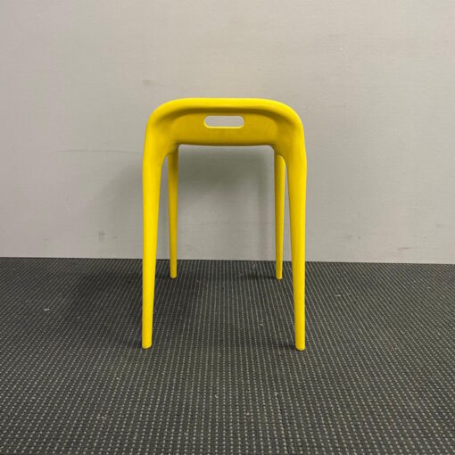 Armless Plastic Stacking Dining Side Horse Stackable Chair - 38 available - Image 6